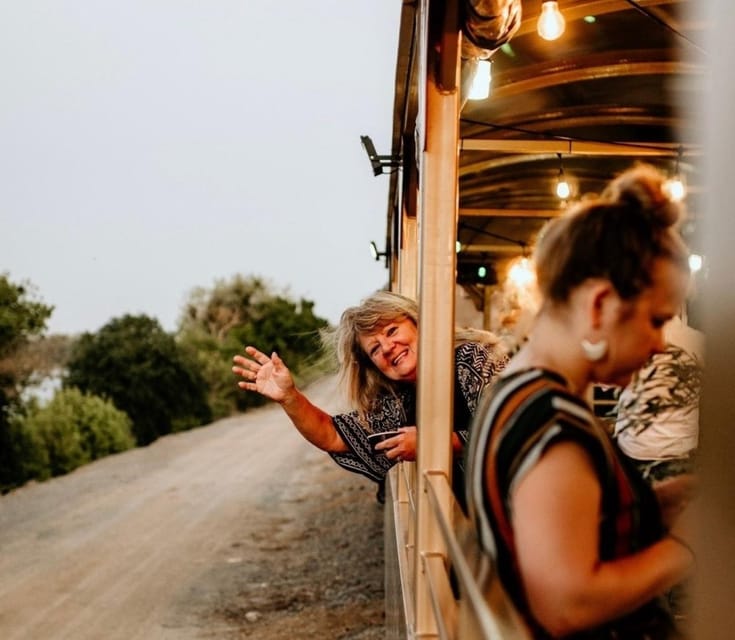 Sacramento: Old Vine Express Train Ride with Wine Tasting - Seasonal canapés at your table