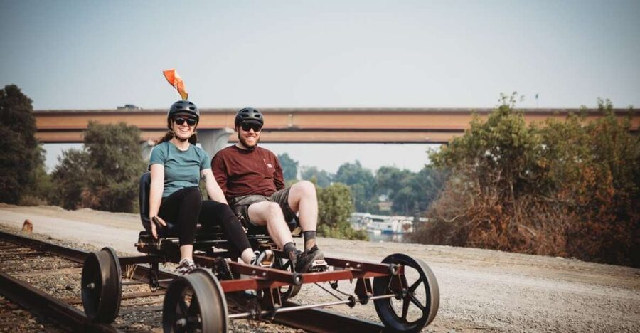 Sacramento: Yolo Countryside Guided Rail Bike Tour - Starting at Old Town Square