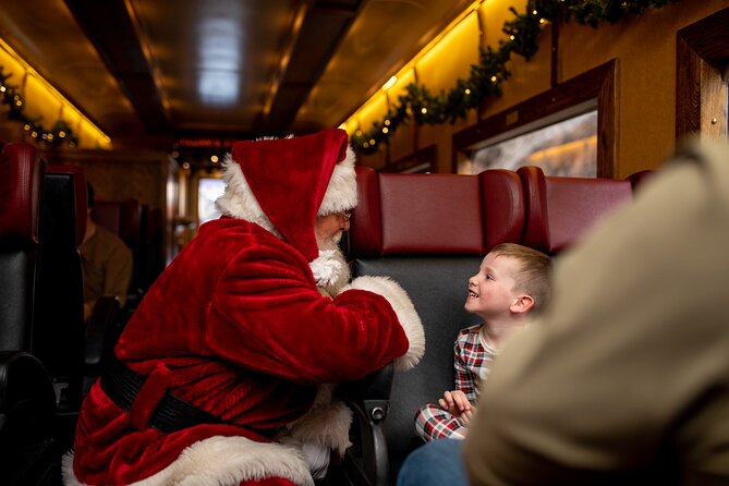 Santa Express Train - The 10 a.m. departure starts the day gently