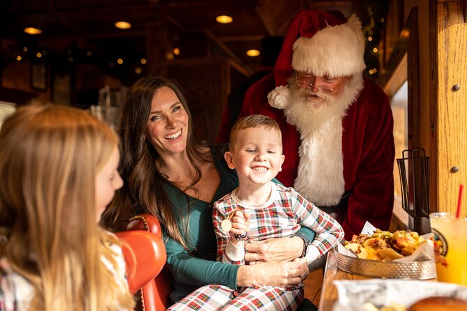 Santa Express Train - The 6:30 p.m. ride brings the most Christmas atmosphere