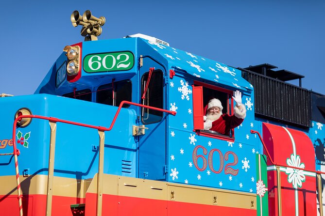 Santa Express Train - A locomotive built for close-up details