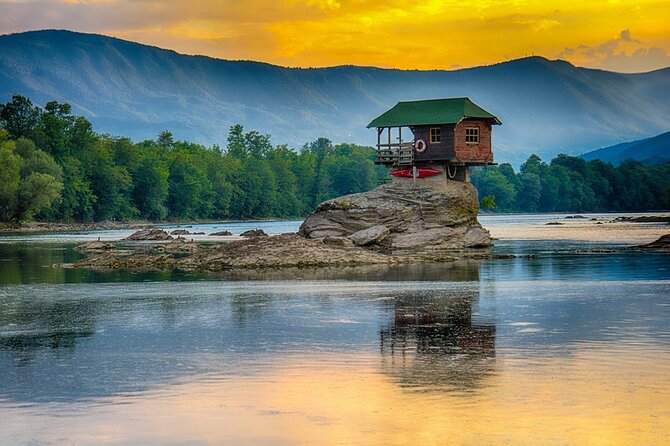 Šargan Eight Railway, Wooden Town & House on Drina river day trip from Belgrade - Drvengrad offers film history with a Serbian flavor
