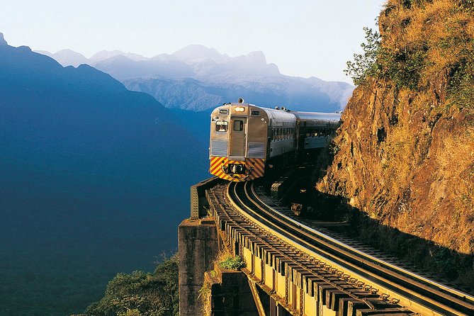 Scenic Train ride to historical cities of Morretes and Antonina - Barreado beside the Nhundiaquara River