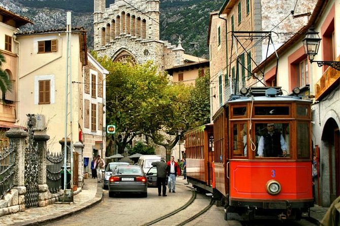 Soller Port with Train and Tram Mallorca Half Day Trip - The Sóller train, tunnels, and mountain views