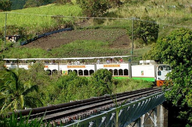 St.Kitts Sugar Train Tour / Pick up & Drop-Off Included - Music, narration, and island context