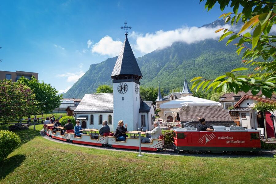 Swiss Vapeur Parc : the most beautiful railway park - Bridges, tunnels, and more than 30 buildings