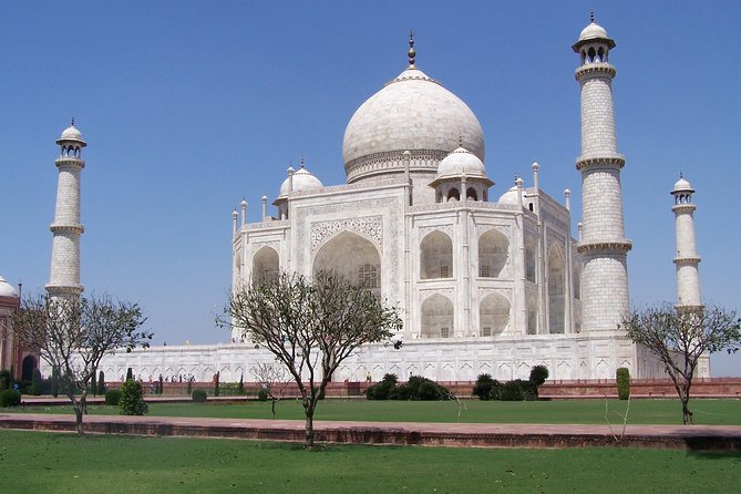 Taj Mahal Tour from Delhi by India's Fastest Train (GATIMAAN EXP) - Agra Fort and the Mughal story in red sandstone
