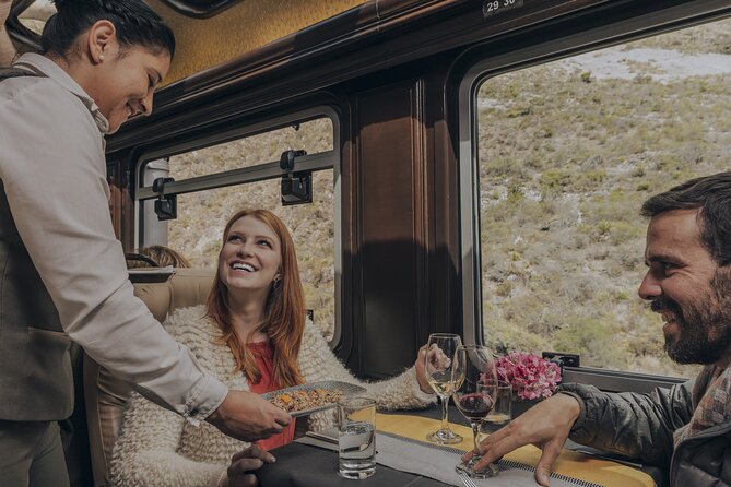 The First Class Machu Picchu Train by Inca Rail - Boarding the First Class carriage