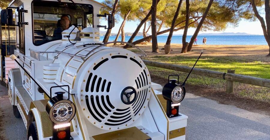 The Little Train of La Londe-les-Maures - Vineyards and the agricultural side of the Var