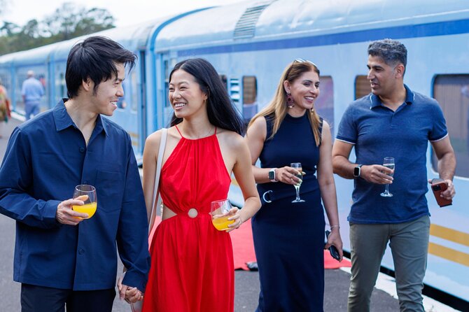 The Q Train - First Class Private Dining For 2 - Coffee, tea, and the final course