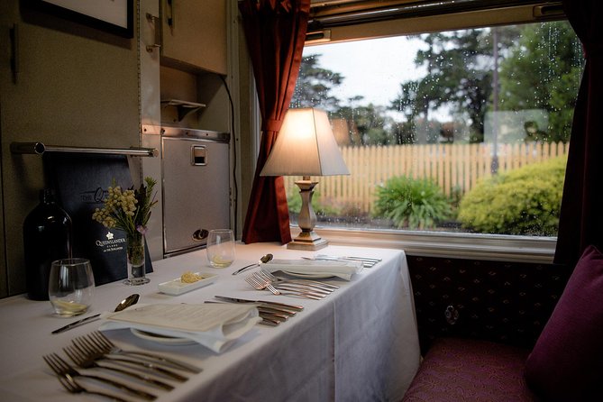 The Q Train - First Class Private Dining For 2 - How much value do you get for $142.73?