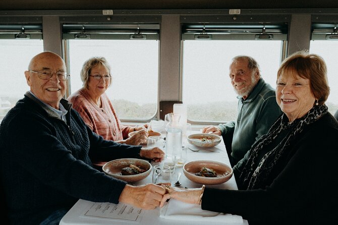 The Q Train - Q Class Social Dining - Local wine, beer, and cider at extra cost
