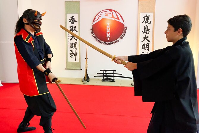 Train in Samurai Swordsmanship and Defeat the Demon in Tokyo - Battle: face the demon in a symbolic clash