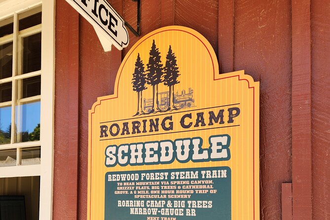 Train Ride Adventure through Mother Natures Giant Redwoods Park - Roaring Camp and the old steam engine