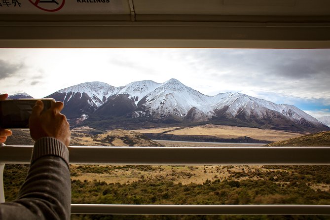 TranzAlpine Train Journey from Greymouth to Christchurch - Open-air viewing and the best way to use it