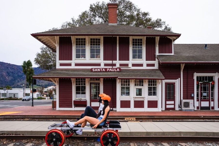 Ventura: Rail Bike Guided Tour with Farm Stand Stop - Key points to know before booking