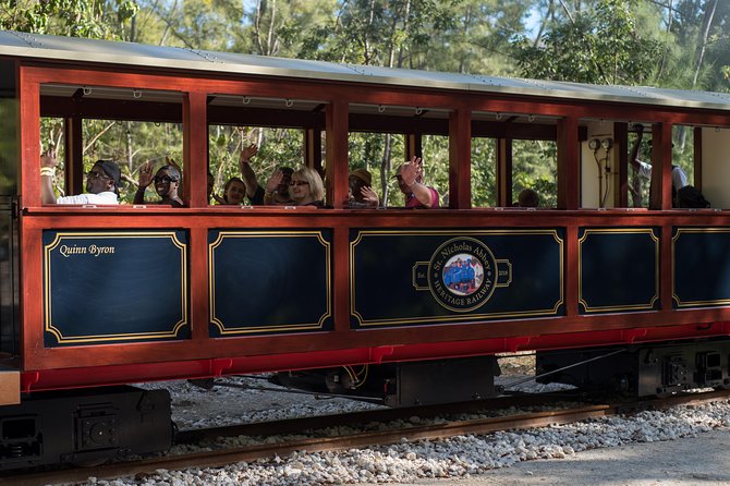 Victorian Steam Railway to Cherry Tree Hill + Great House Tour - Arriving at St. Nicholas Abbey in Moore Hill