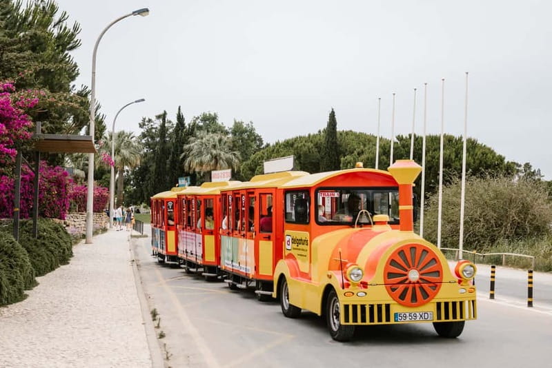 Vilamoura: Tourist Train City Tour - Beaches, hotels, and golf courses from the train