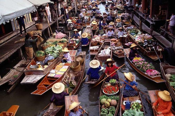 VIP Private Tour Damnoen Saduak+ Amphawa + Mae Klong Railway - Wat Bang Kung and the Muay Thai Park
