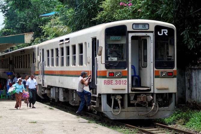 Visit to Dala and Train Experience - Returning by ferry through Yangon’s working river