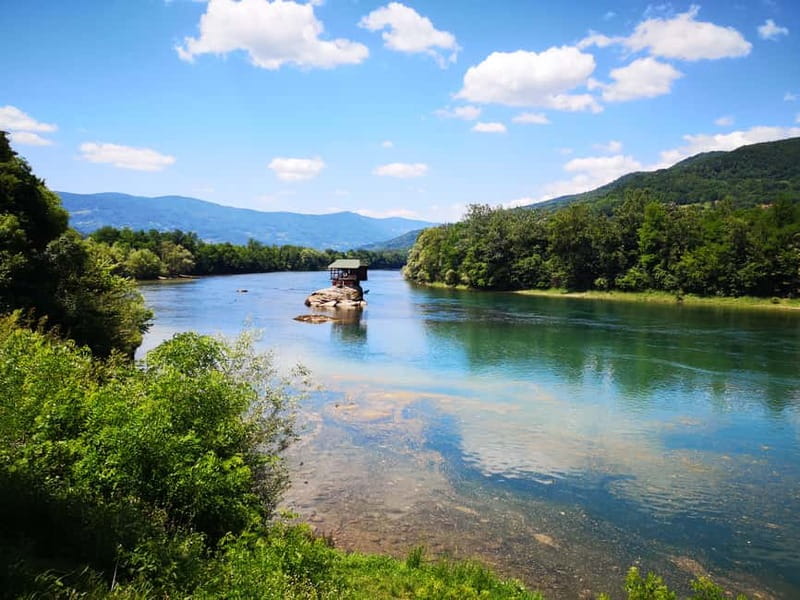 West of Belgrade: Woodentown, Šargan 8 train & Drina River - Wooden Town and the Kustendorf connection