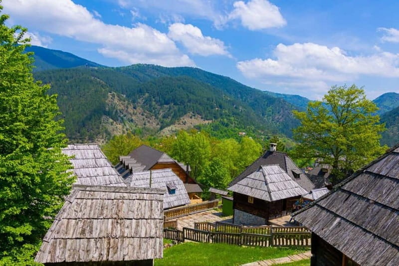 West of Belgrade: Woodentown, Šargan 8 train & Drina River - The view from Kapija Podrinja
