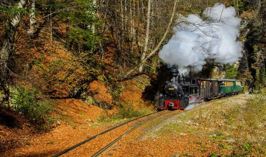 With the steam train through Transylvania- 8 Day - Day one: the Olt Valley, Cozia, and Sibiu
