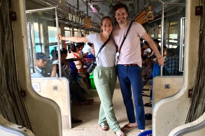 Yangon morning food tour with train ride - Ending with Myanmar tea and noodles