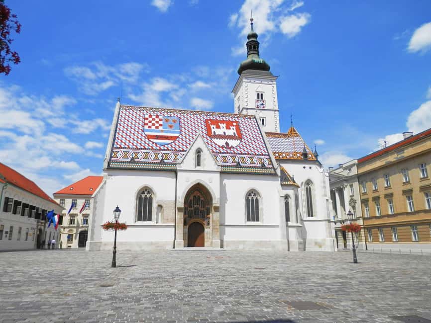 Zagreb: Group walking tour of Zagreb (funicular included) - Kaptol, the Cathedral, and Dolac Market