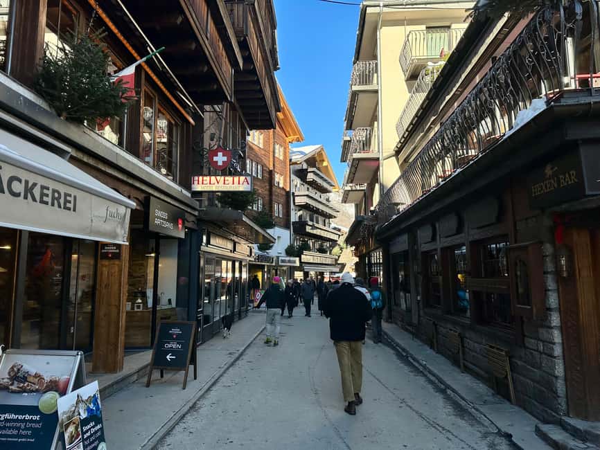 Zermatt Village & Gornergrat Railway Tour | From Bern - Leaving Bern for the Valais Alps
